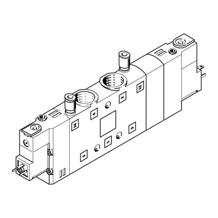 Solenoid Valve CPE24-M2H-5/3GS-3/8